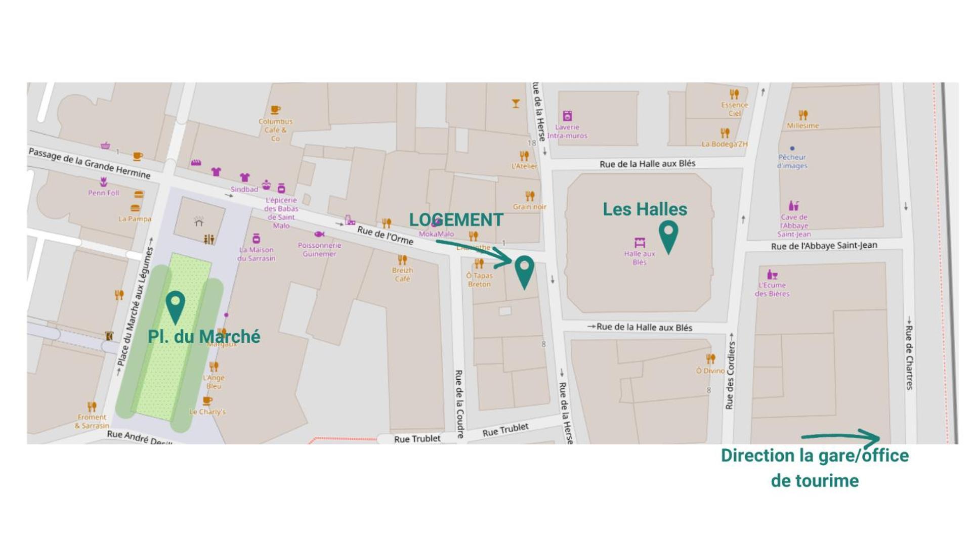 Collins Studio Saint Malo Intra Muros 2 Pers Wifi Exterior photo